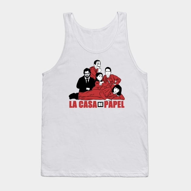 la casa de papel Tank Top by nostalgia